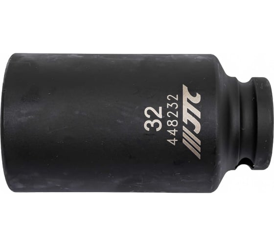 Головка торцевая 1/2” 32 ударная высокая L=82мм JTC 448232