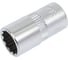 Головка торцевая JTC 1/4" 09 12-ти гранная L=25мм -22609 767841 2