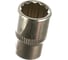 Головка торцевая JTC 1/4" 11 12-ти гранная L=25мм -22611 767831 1
