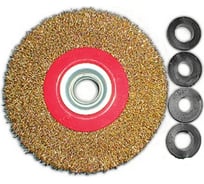 Корщетка-колесо 150 мм FIT IT 39015