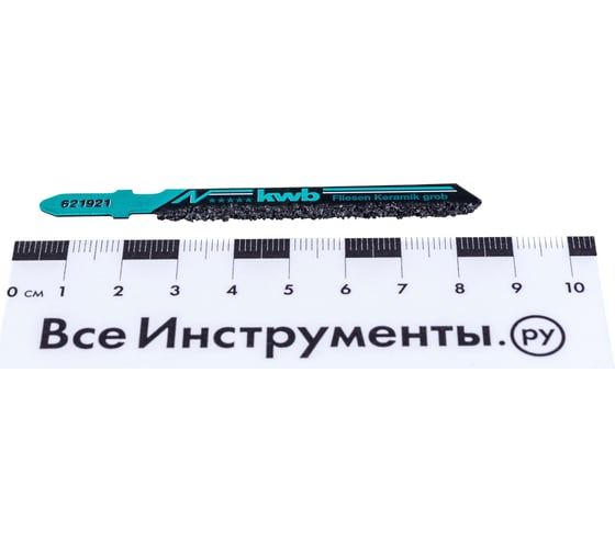 Пилка по кафелю и керамике (77 мм; S20; грубый рез) для лобзика KWB 6219-21