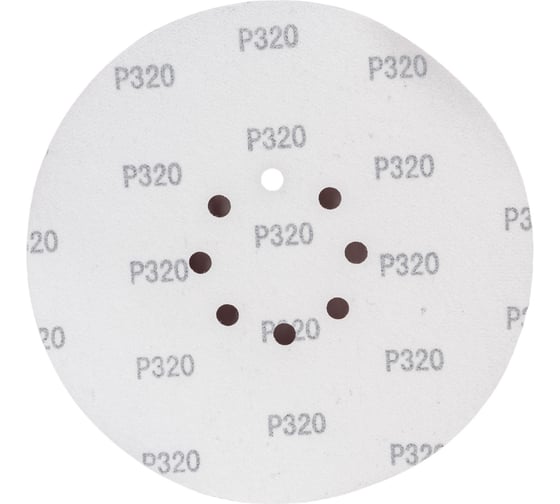Круг шлифовальный 225 мм, Р320, 5 шт ELITECH 200005