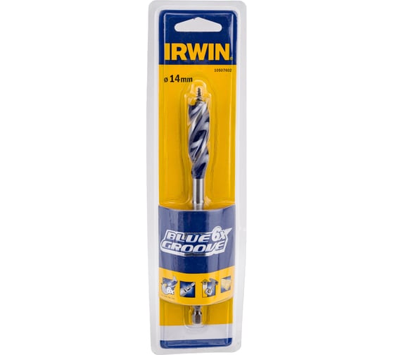 Сверло BLUE GROOVE 6Х по дереву 14 мм Irwin 10507602 1