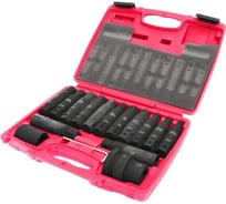 Набор бит JTC 3/4" SPLINE Е18-24, TORX Т60-100, HEX Н17-24 ударных с держат. 3/4", 1" 107мм 16 пр. -J616C 716079