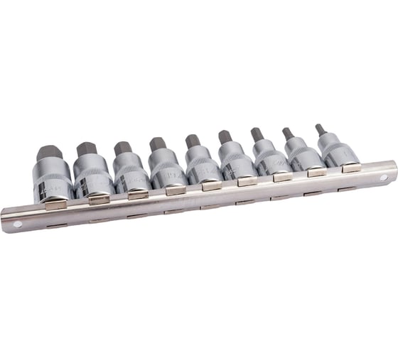 Набор бит-головок 1/2" HEX H4-H14 (9 предметов) JTC H409H