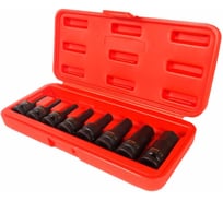 Набор ударных бит-головок 1/2" HEX H5-19 мм, длина 60 мм, в кейсе (8 предметов) JTC J408H