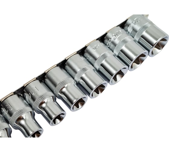 Набор бит-головок 1/2" TORX T20-T60 (9 предметов) JTC H409T
