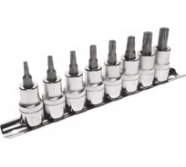 Набор бит-головок 3/8" TORX T15-T50 (8 предметов) JTC H308T