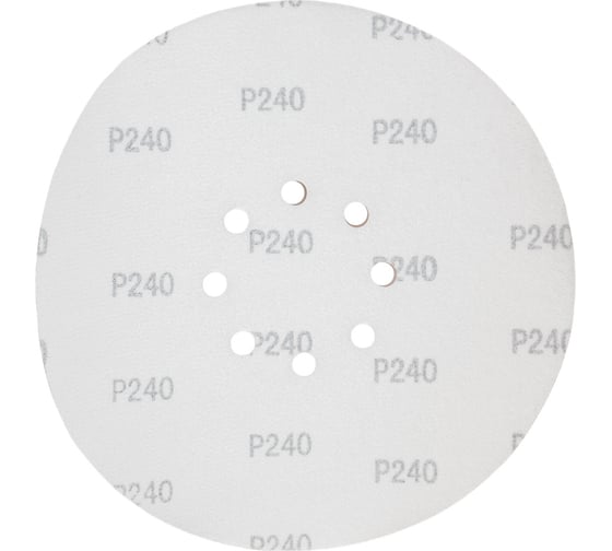 Круг шлифовальный 225 мм, Р240, 5 шт ELITECH 200004