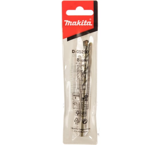 Сверло по бетону (1 шт; 8x110 мм) Makita D-05290