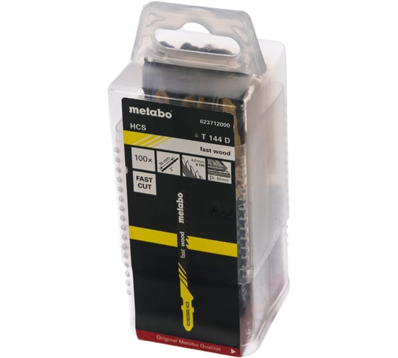 Пилки T144D (100 шт.) Metabo 623712000