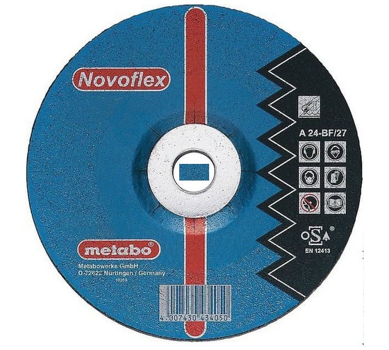 Круг обдирочный по стали Novoflex SP (150x6х22.2 мм) Metabo 617137000 1