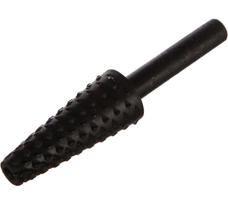 Шарошка стальная конусная удлиненная по дереву (13х32 мм) ПРАКТИКА 648-366