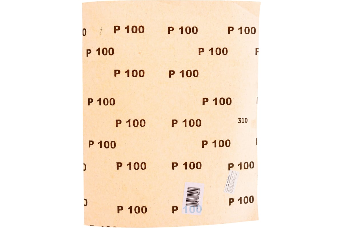 Наждачная бумага для чистовой обработки (230х280 мм; зерно 100; специальный  абразив) KWB 840-100