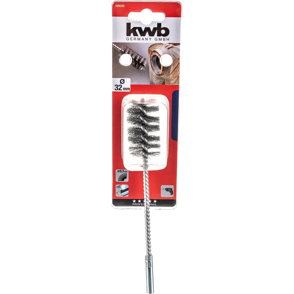 Щетка трубная (32х200 мм) KWB 5995-00 - выгодная цена, отзывы ...