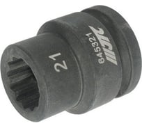 Головка торцевая 3/4” 21 12-ти гранная ударная L=51мм JTC 645321