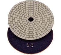 Круг шлифовальный алмазный гибкий черепашка 100 мм, p50, для универс. полировки TORGWIN T242879