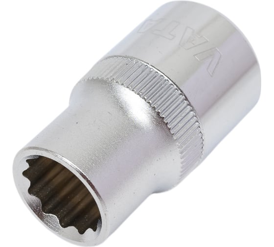 Головка 12-гранная SW12 мм, 1/2"DR Vata 4120120 1