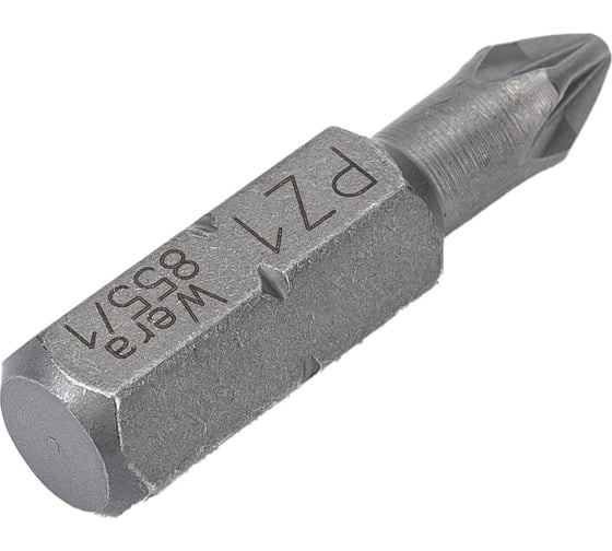 Крестовая бита Pozidriv 855/1 Z PZ 1, 25 мм, 1/4", C6.3 WERA WE-072080