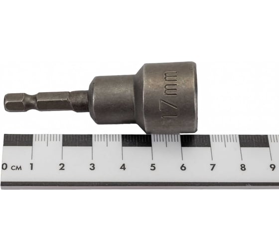 Ключ-насадка магнитная 17x65 мм, 3 шт РОСОМАХА 371765