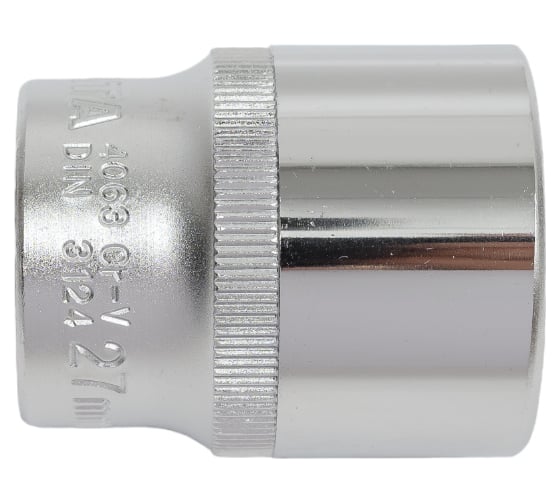 Головка 6-гранная SW 27 мм, 1/2"DR Vata 4060270