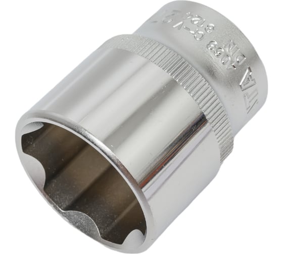 Головка 6-гранная SW 27 мм, 1/2"DR Vata 4060270