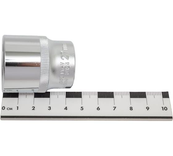 Головка 6-гранная SW 27 мм, 1/2"DR Vata 4060270
