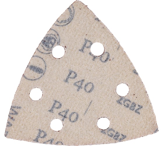 Треугольник шлифовальный (5 шт; 96 мм; К40) KWB 4928-04