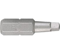 Вставка бита торцевая квадратная 1/4", SQUARE, №0, L = 25 мм KING TONY 102500R