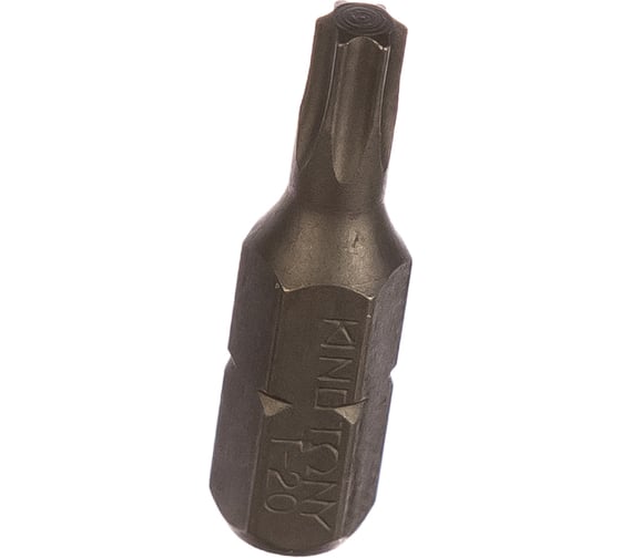Вставка бита торцевая 1/4", TORX, T20, L = 25 мм KING TONY 102520T 1