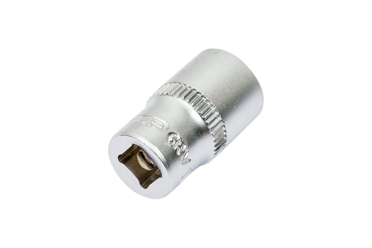 Головка торцовая МАСТЕР (10 мм; 1/4"; Cr-V; FLANK) Зубр 27715-10 ...