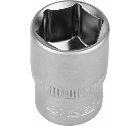 Головка торцовая МАСТЕР (13 мм; 1/4"; Cr-V; FLANK) Зубр 27715-13