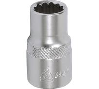 Головка торцевая стандартная двенадцатигранная 1/2”, 12 мм МАСТАК 000-42012