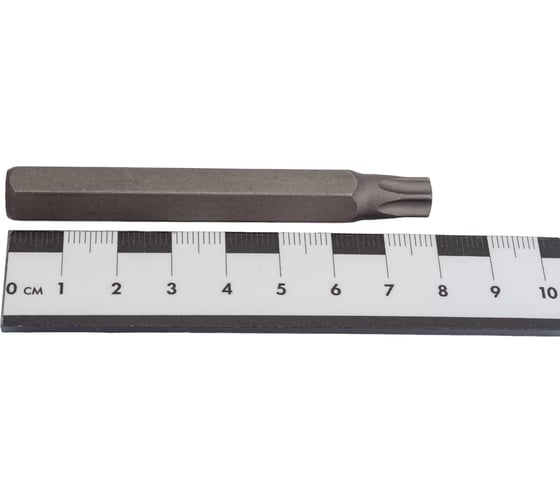 Вставка бита торцевая 10 мм, TORX, Т50, L = 80 мм KING TONY 168050T