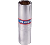 Свечная шестигранная головка (3/8", 14 мм, пружинный фиксатор) KING TONY 36A514
