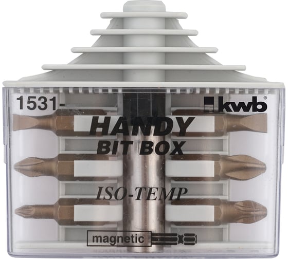 Набор бит ISO (7 шт; FL/PH/PZ) KWB 1531-00