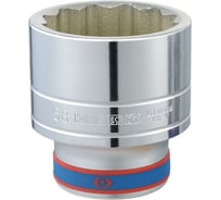 Головка торцевая стандартная двенадцатигранная 1", 60 мм KING TONY 833060M