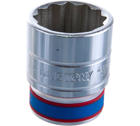 Головка торцевая стандартная двенадцатигранная 3/4", 34 мм KING TONY 633034M