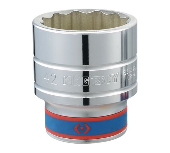 Головка торцевая стандартная двенадцатигранная 3/4", 50 мм KING TONY 633050M