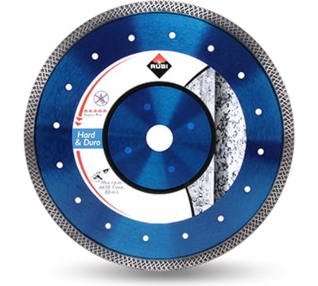 Диск алмазный TVA 115 SUPERPRO для твёрдых материалов турбо випер (115х22.2 мм) RUBI 31932