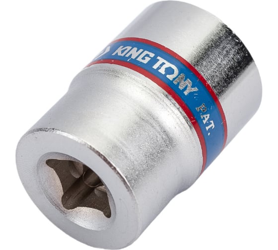 Головка торцевая стандартная шестигранная 1/4", 13 мм KING TONY 233513M