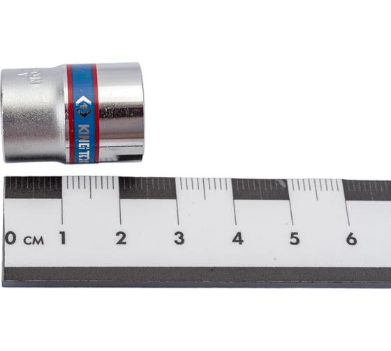 Головка торцевая стандартная шестигранная 1/4", 13 мм KING TONY 233513M