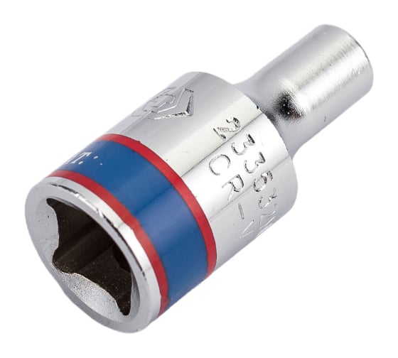 Головка торцевая стандартная шестигранная 1/4", 3,2 мм KING TONY 233532M 1