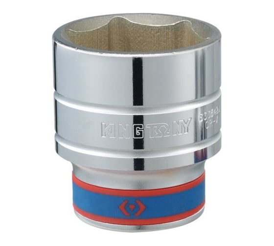 Головка торцевая стандартная шестигранная 3/4", 22 мм KING TONY 633522M