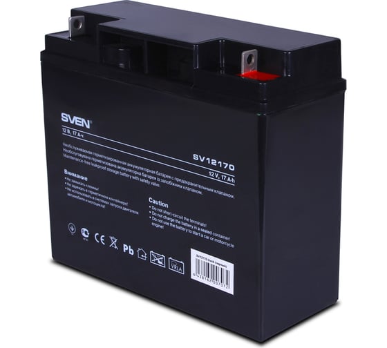 Батарея SV 12170 12V, 17Ah, T1 SVEN SV-0222017