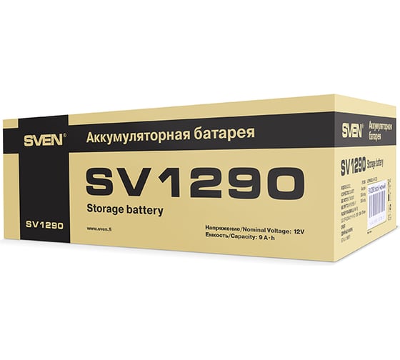 Батарея SV 1290 12V, 9Ah, F2 SVEN SV-0222009