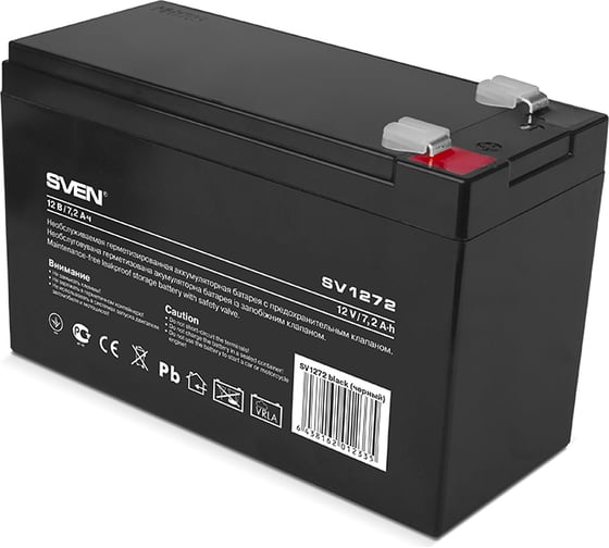 Батарея SV 1272 12V, 7.2Ah, F2 SVEN SV-012335