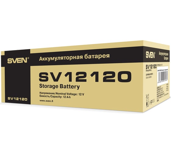 Батарея SV 12120 12V, 12Ah, F2 SVEN SV-0222012
