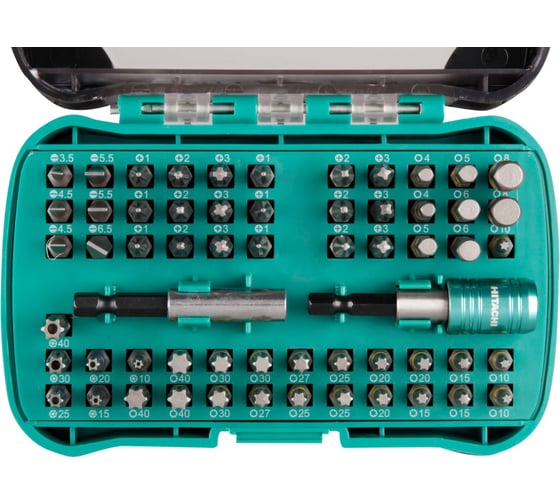 Набор бит (60 предметов) Hitachi HTC-40019994