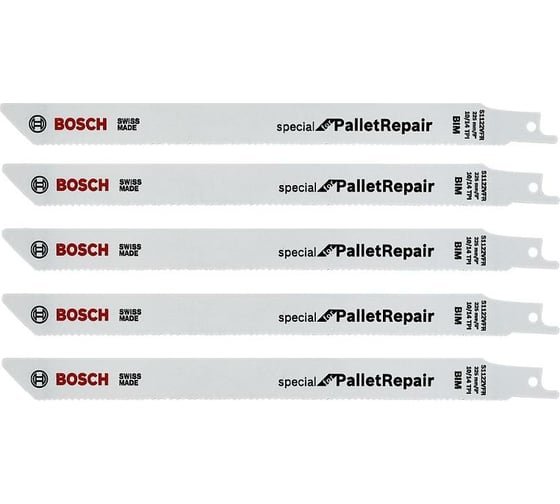 Набор пильных полотен S1122VFR (5 шт.) Bosch 2608658030 1